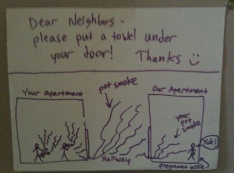 Pot Smoking Neighbors