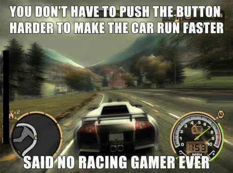 Racing gamers