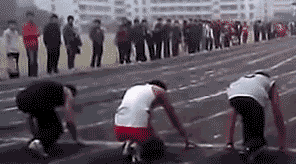 Real life QWOP