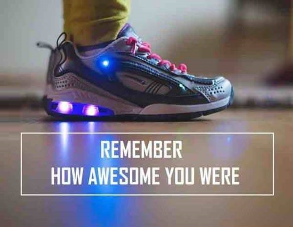 Light up shoes