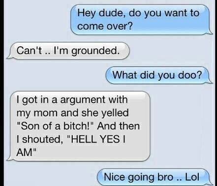 So, I'm grounded