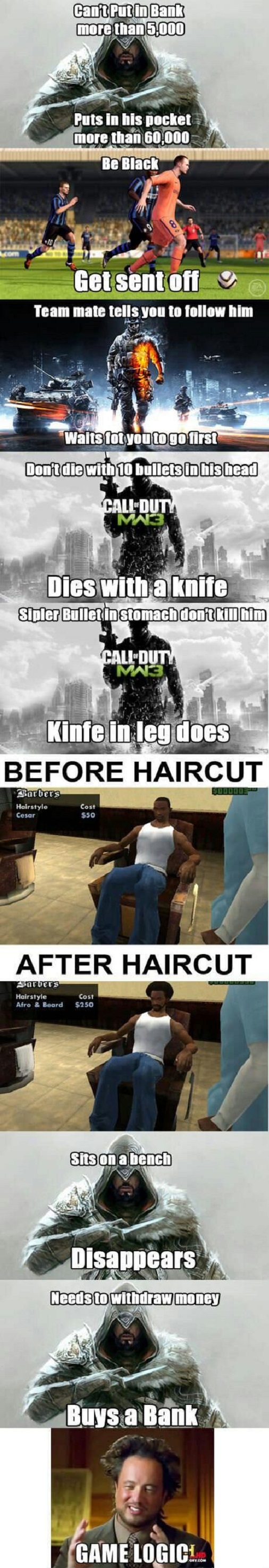 Video game logic