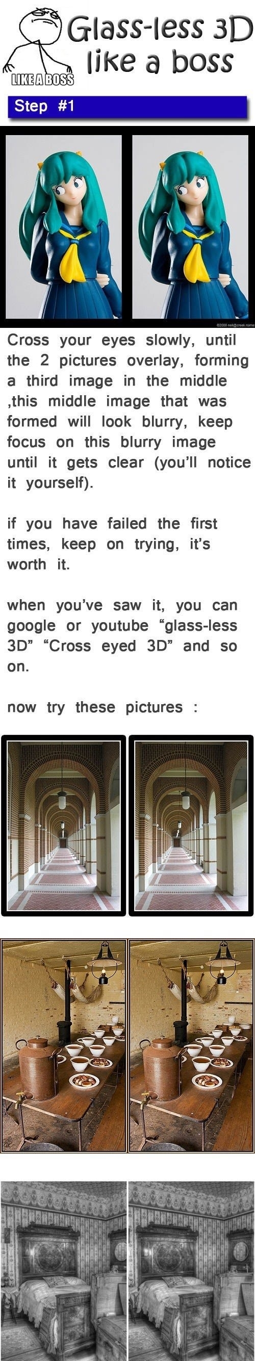Glass-less 3D