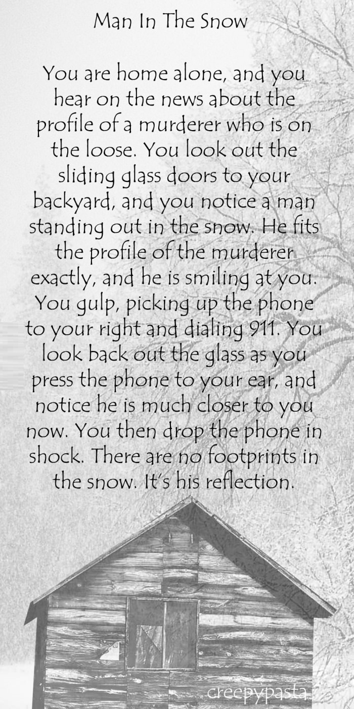 A scary bed time story