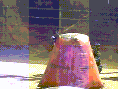 A solid hit