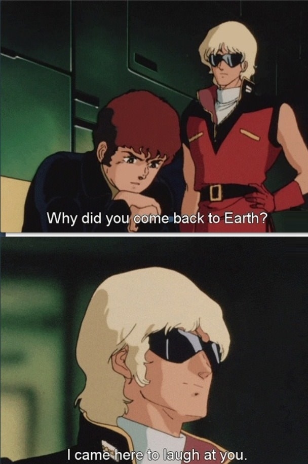 Why did you come here?