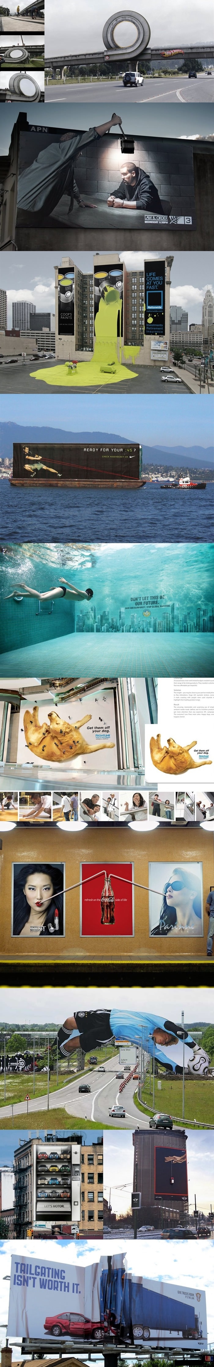 Incredible billboards