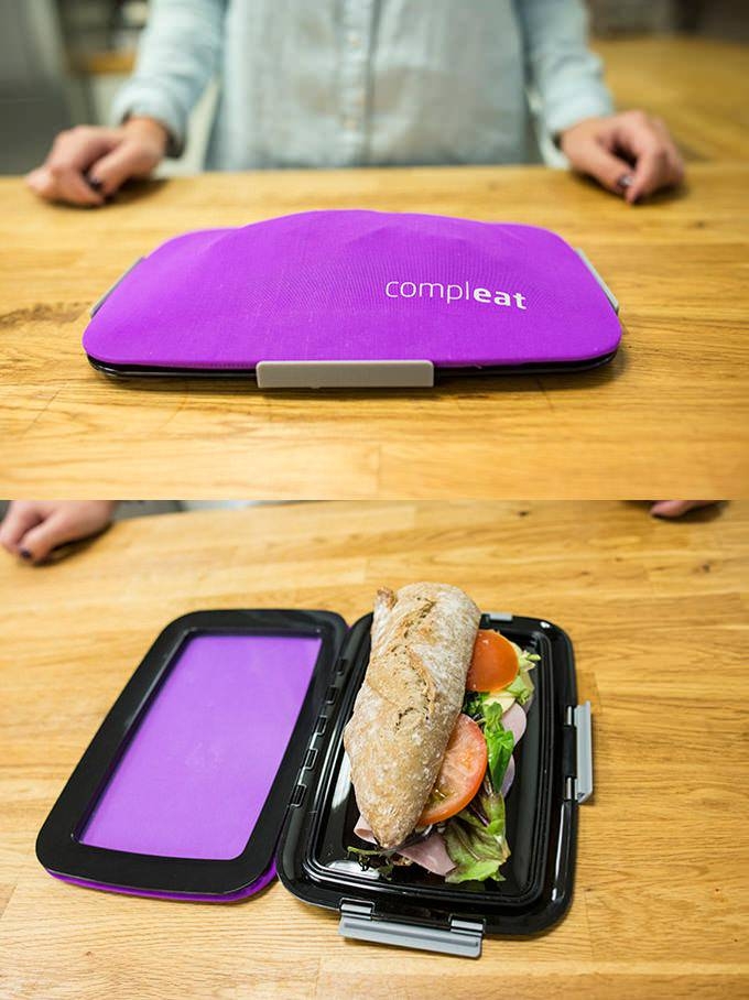 Foodskin flexible lunchbox