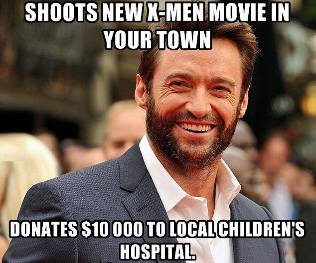 Good Guy Hugh Jackman