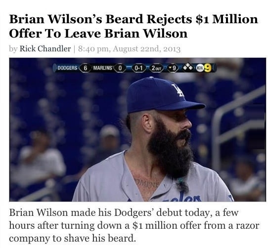 A role model for beards