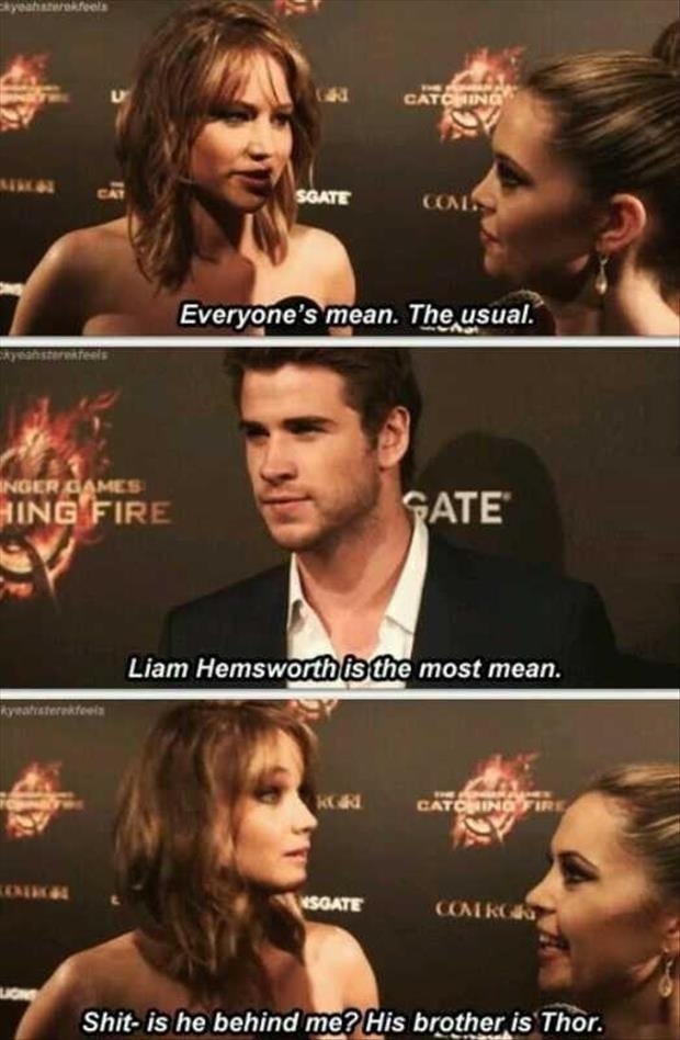 Sh*t, his brother is Thor!