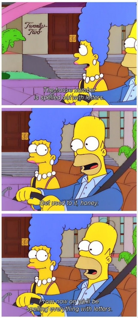Smart idea, Homer