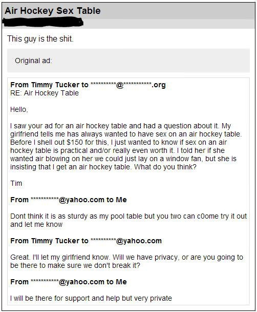 I'll be there for support!