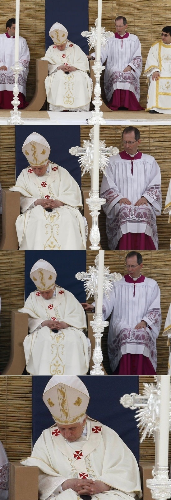 Pope Asleep
