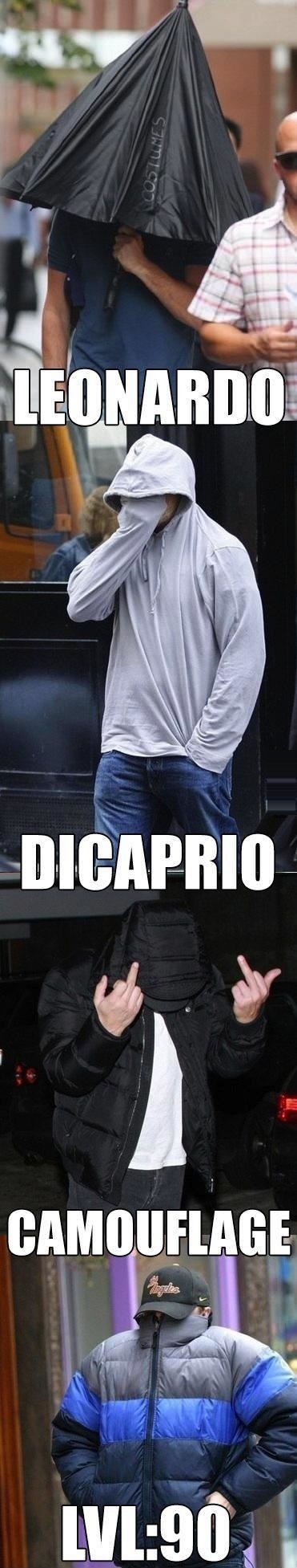 Leo 'loves' the paps!