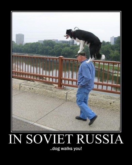 Meanwhile in Soviet Russia...