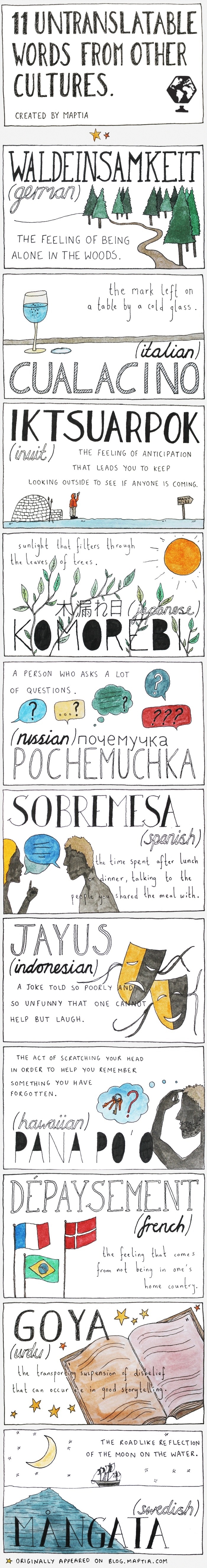 Untranslatable words