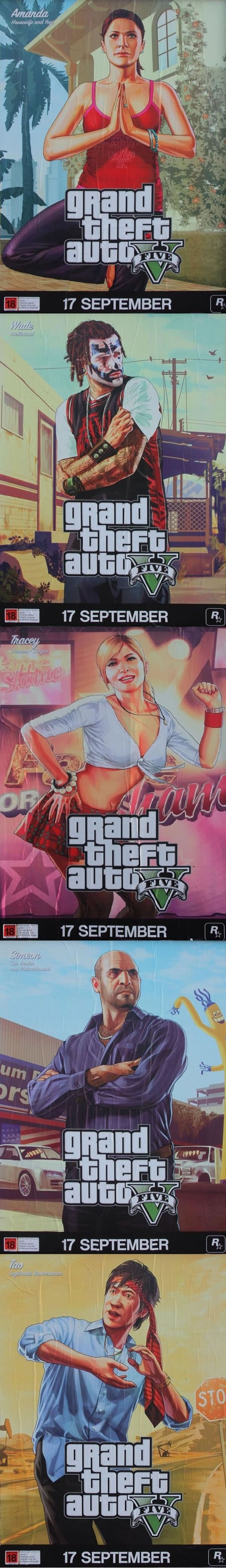 GTA V characters