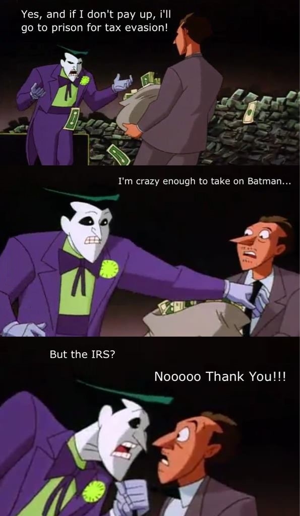 The Joker has his limits