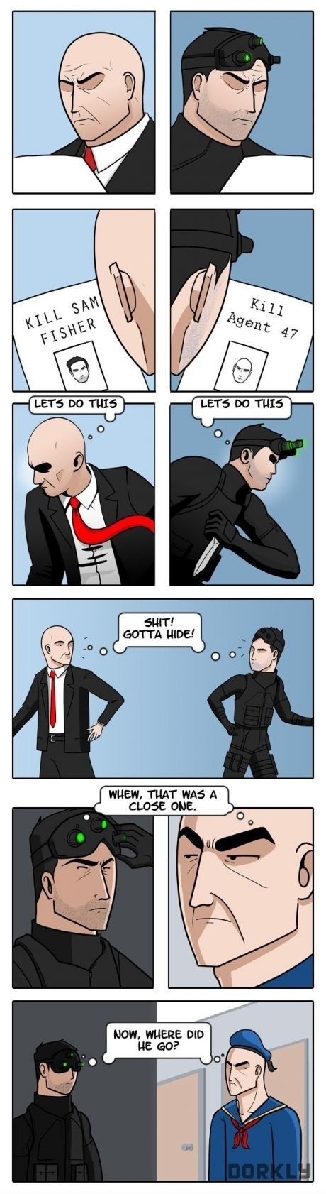  Hitman vs Splinter Cell