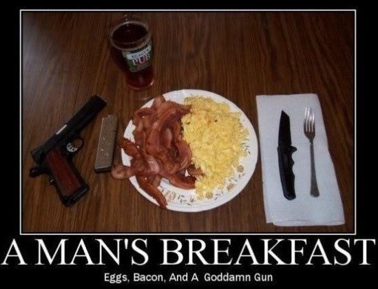 A Mans Breakfast