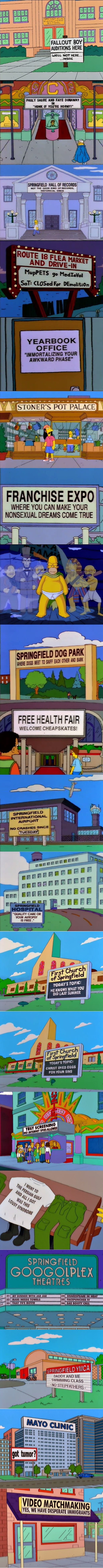 Only in The Simpsons