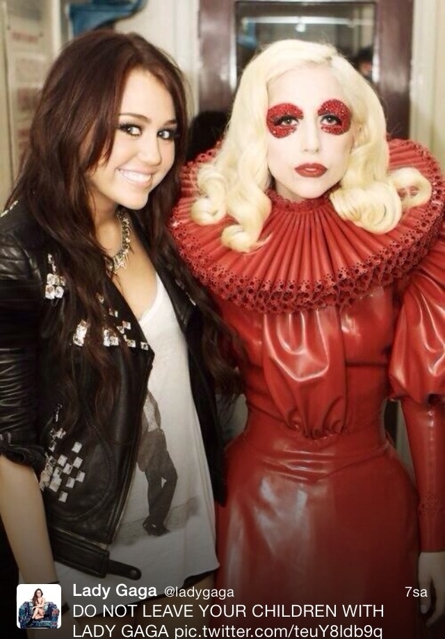 Gaga & Miley