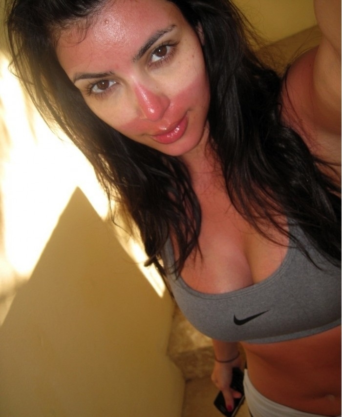 Kim's Sunbath Fail