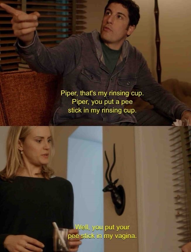 That's my rinsing cup!