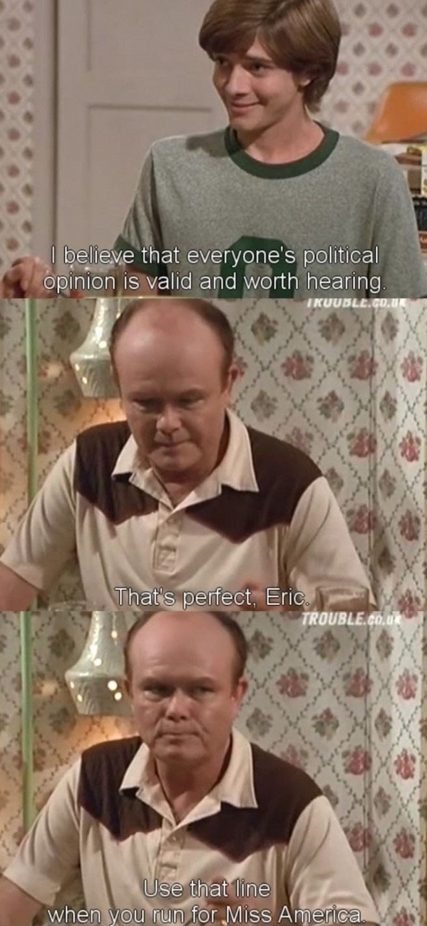 Political opinions