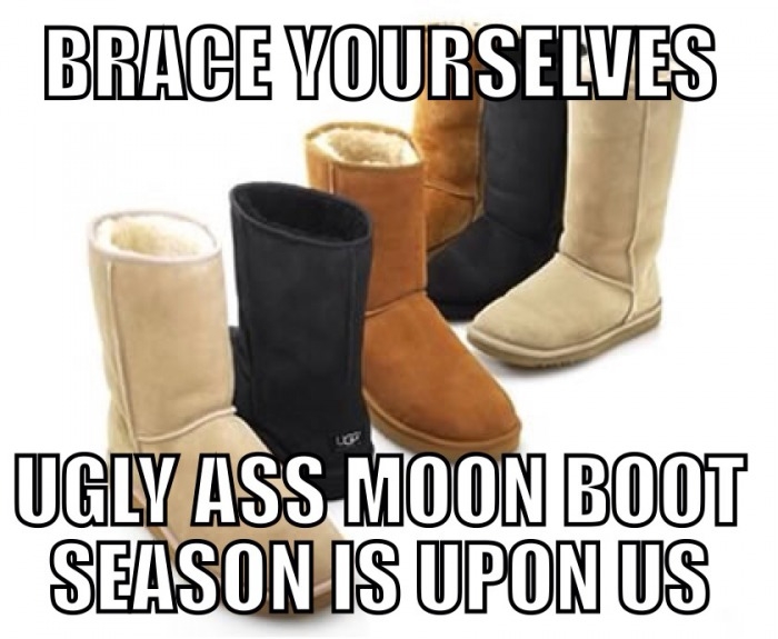 Ugly boots