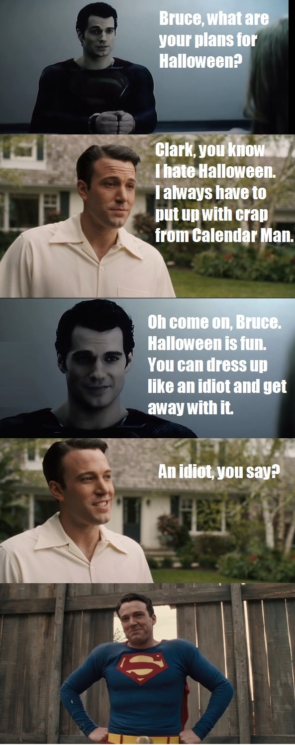 Halloween time Bruce?