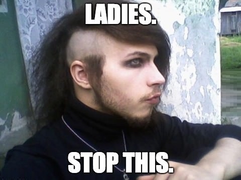 Unattractive haircut