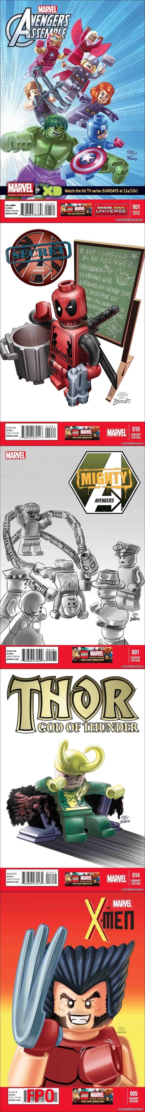 Marvel lego superheroes