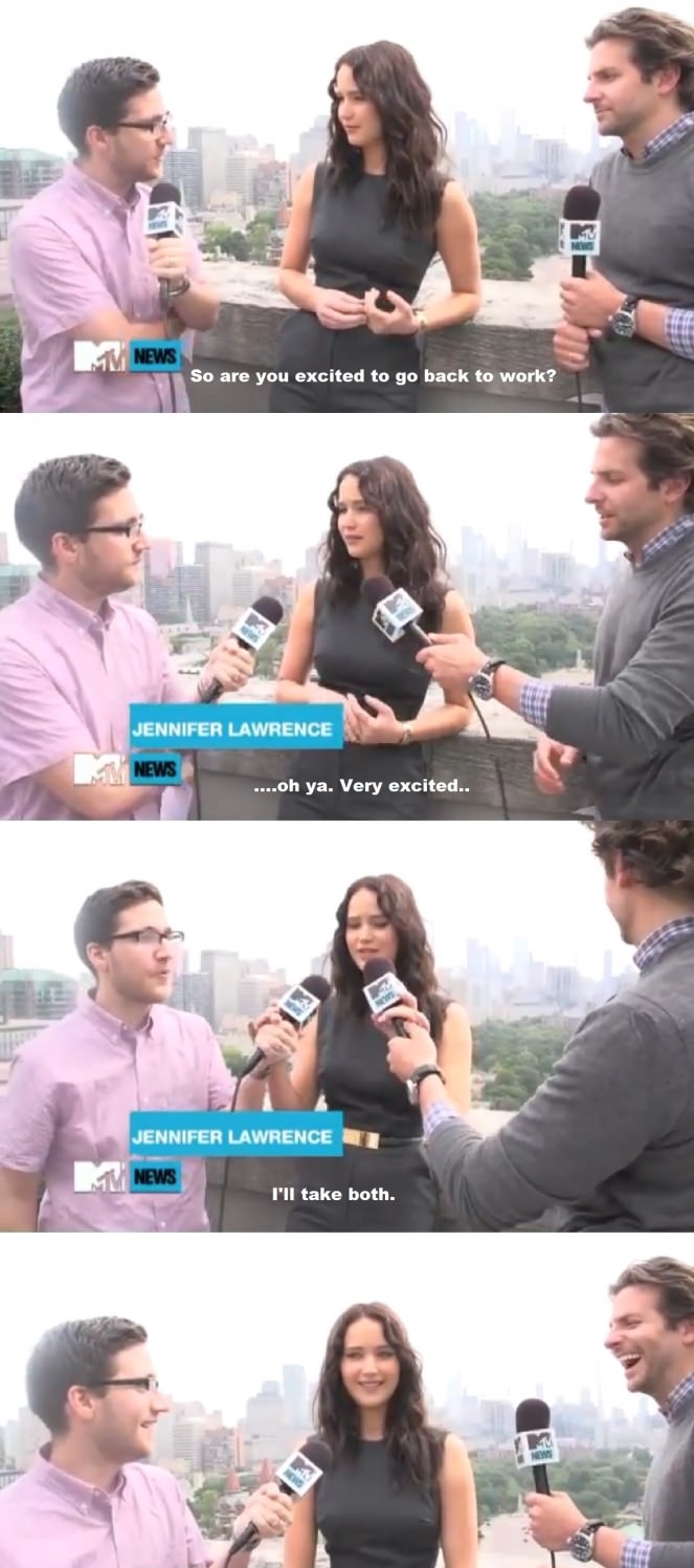 Awkward interview