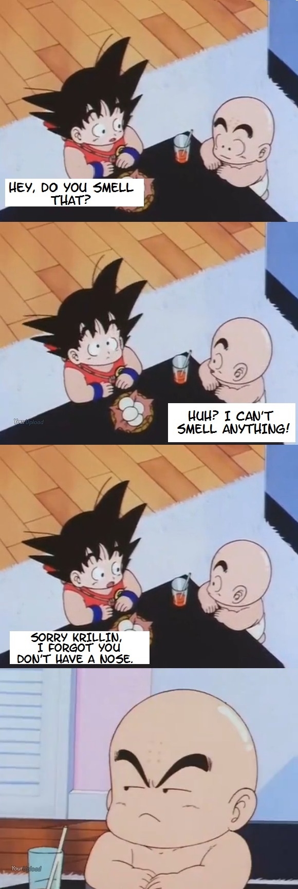 Goku trolling