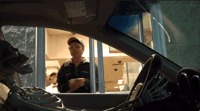 Drive-thru prank