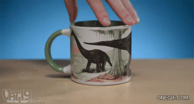 Dnosaur coffee mug