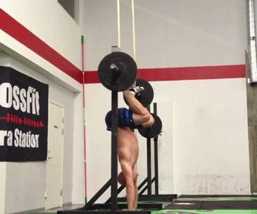 Handstand Leg Press