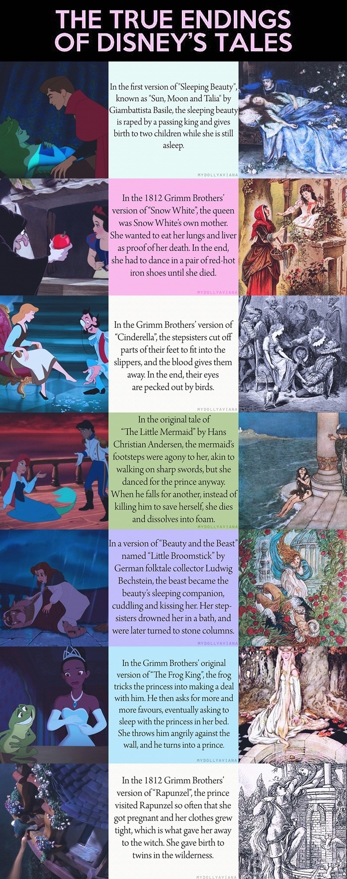 True Disney endings