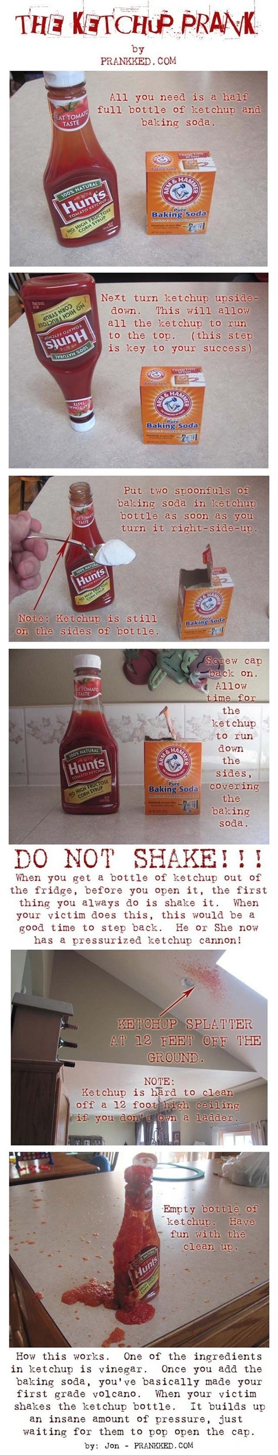 Ketchup Prank