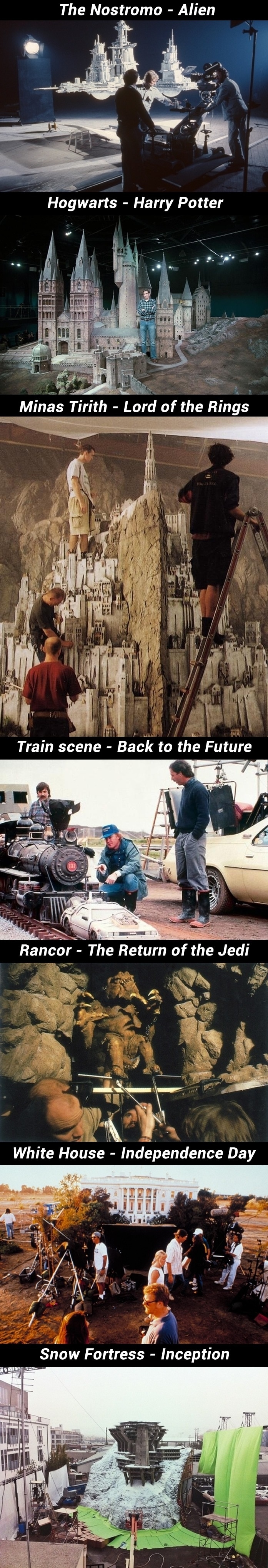 Miniature Movie Sets
