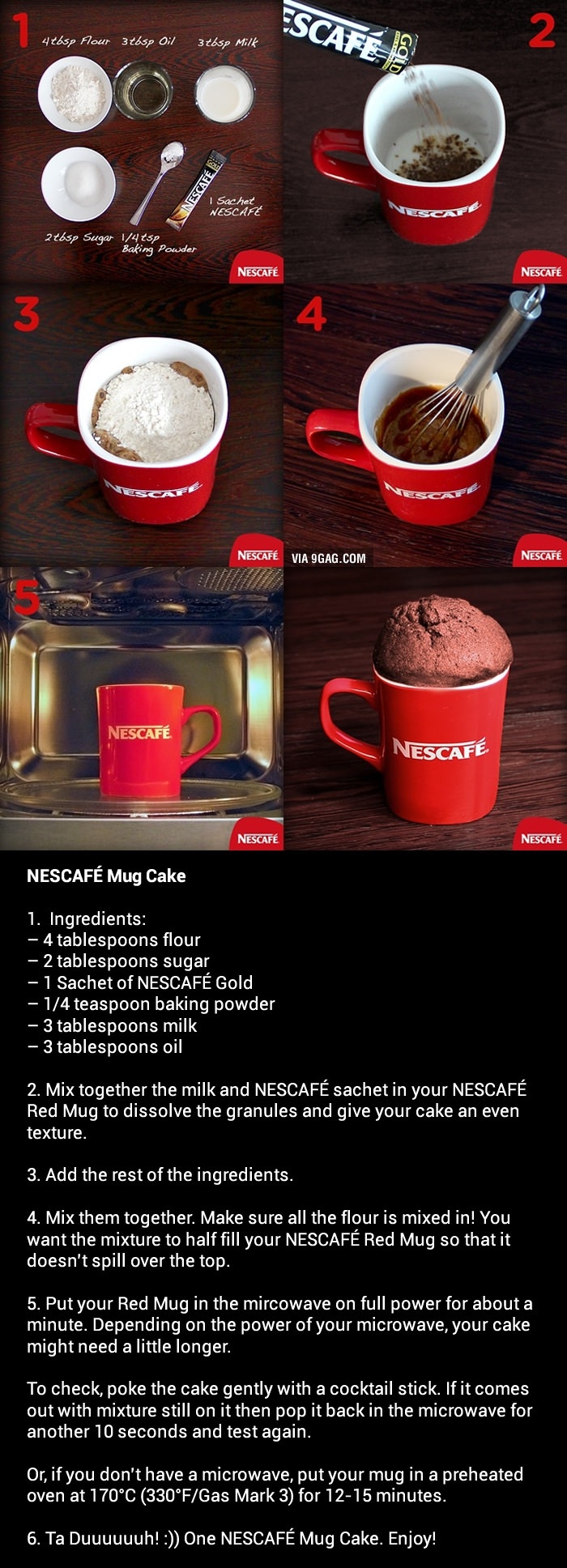 Nescafe Mug Cake