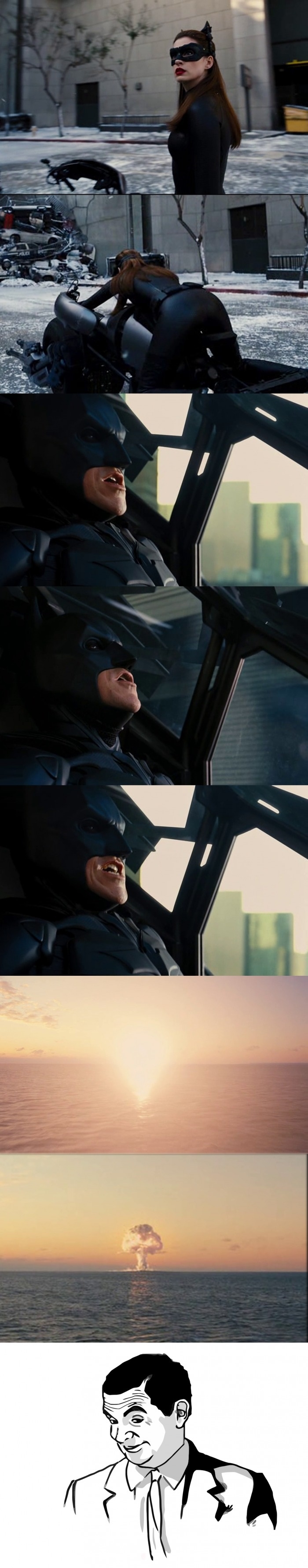 It rises!