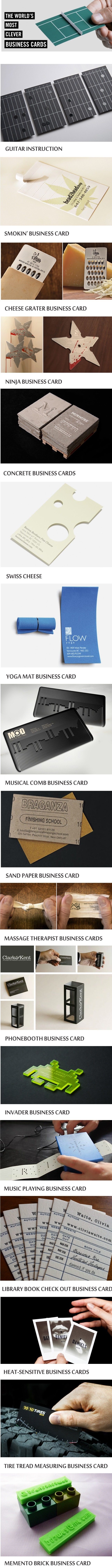 Clever business cards
