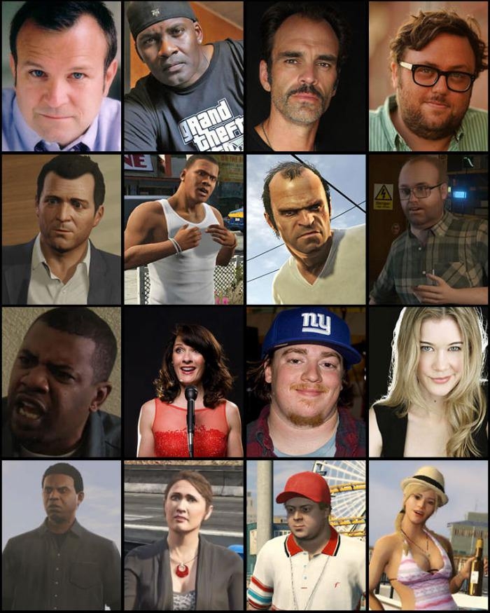GTA V actors