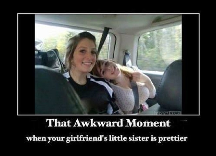That awkward moment...