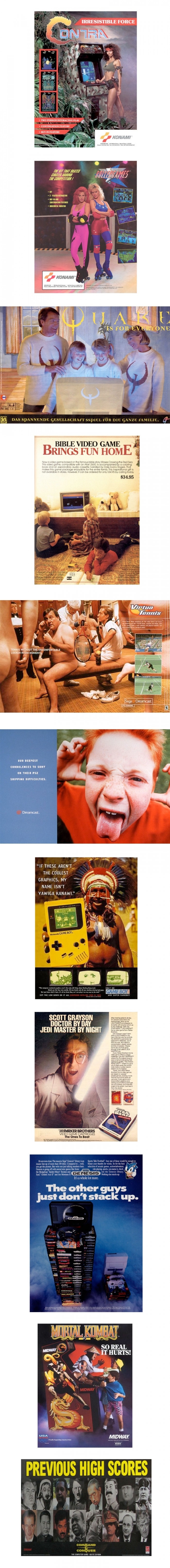 Classic game ads