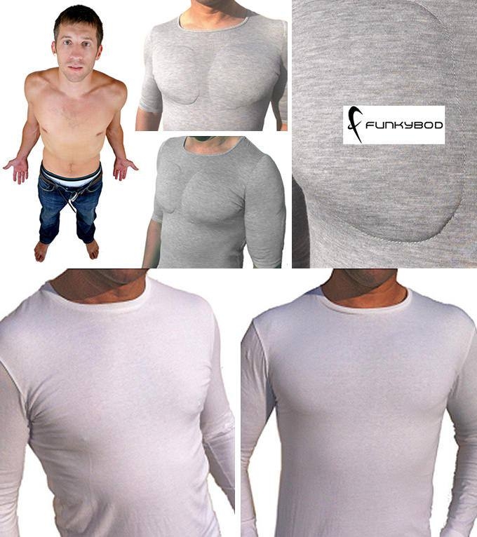 Fake muscle t-shirt