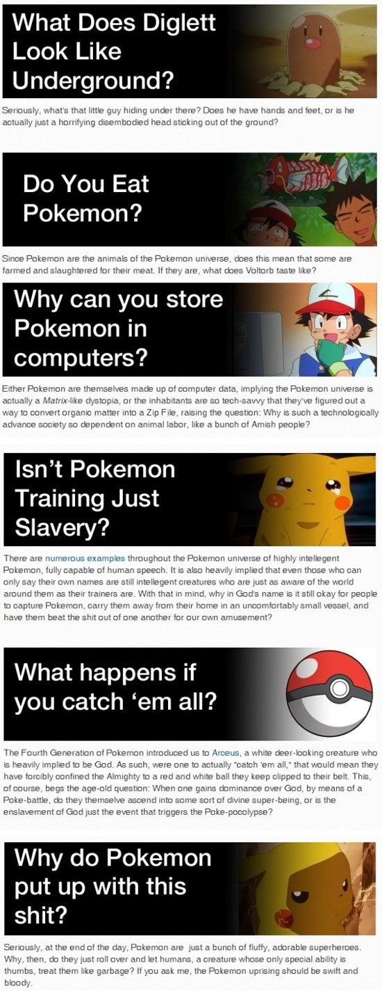 The Pokemon Universe